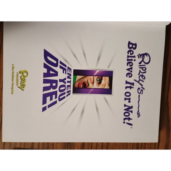 Ripleys‎ Believe It Or Not! Enter If You Dare! Book Hardback - Picture 4 of 8